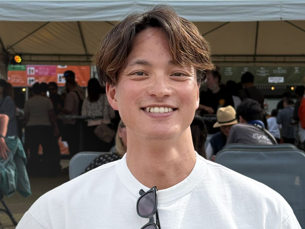 Sho Igarashi, smiling.